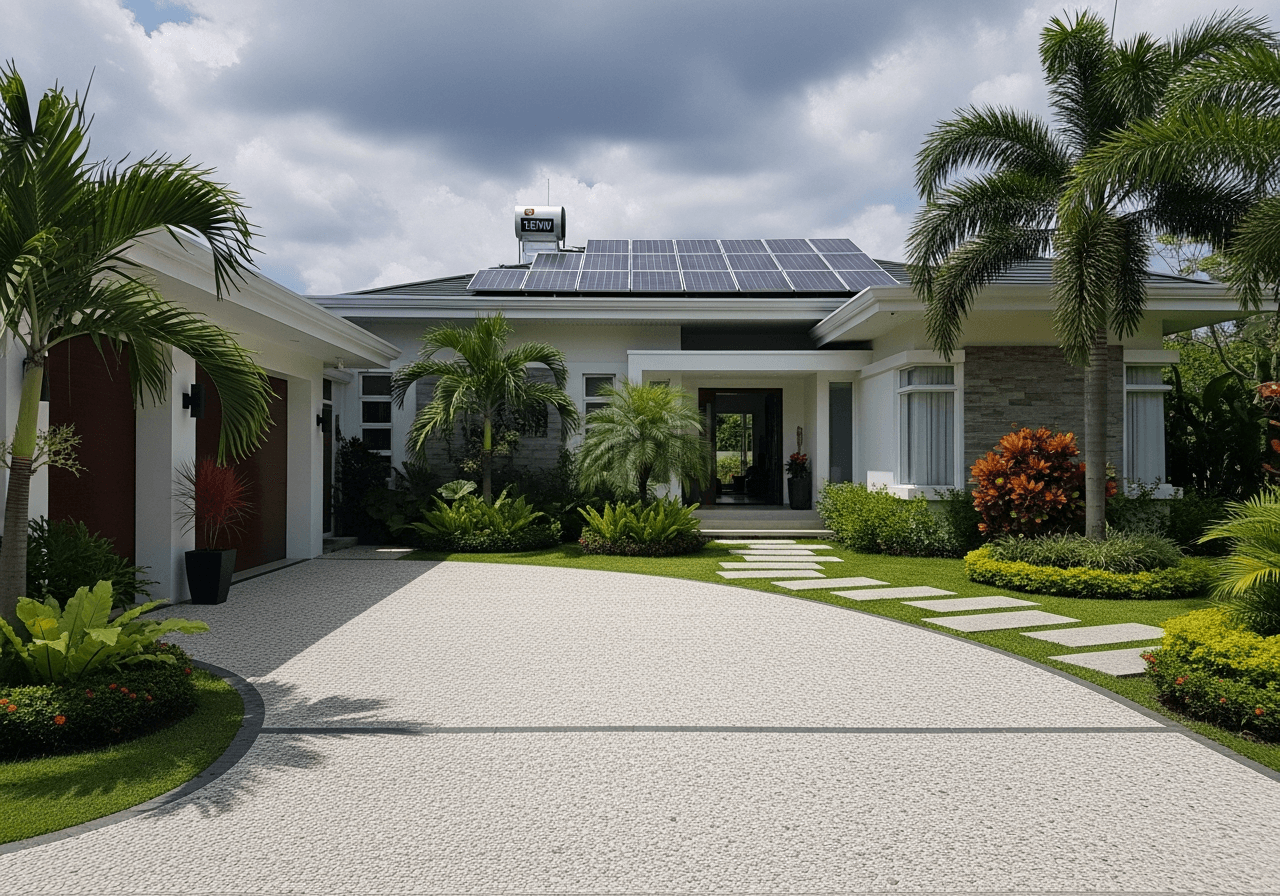 Modern Residence with Sustainable Design